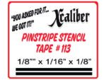 Mr. J's Xcaliber Pinstriping Stencil Tape - Image 2