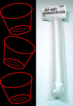 Mr. J's Xcaliber Art-Kups