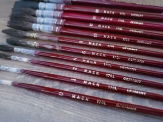 Mack Imported Brown Quills - Lettering Brushes