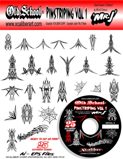 Old School Pinstriping CD Vol.1 - Image 3