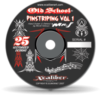 Old School Pinstriping CD Vol.1