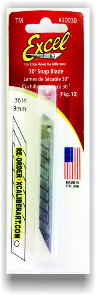 Excel Replacement Blades - Slim Snap Off Knife