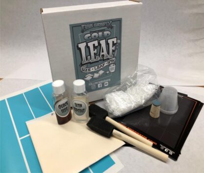 Nub Grafix Imitation Gold or Silver Leaf Starter Kit  - Image 2