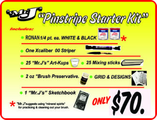 Mr. J's Xcaliber Pinstripe Starter Kit